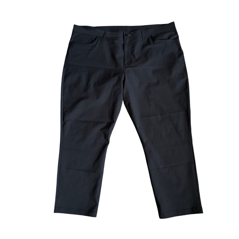 Public Rec Pants Mens 44x28 (Actual 44x26) Black Performance Travel Outdoor